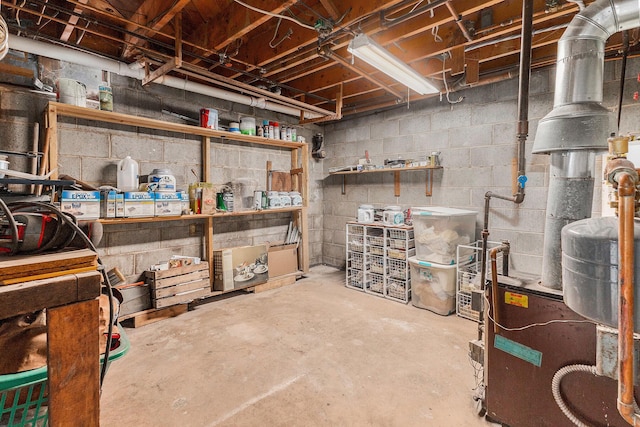 116 E Beech St, Fruitport, MI 49415 - view of unfinished basement