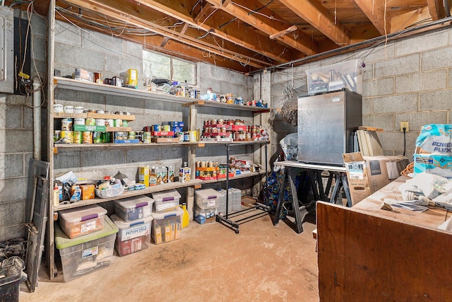 116 E Beech St, Fruitport, MI 49415 - view of unfinished basement