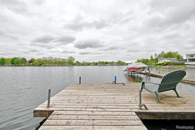 4030 Rollins Ave, Waterford, MI 48329 - dock with a water view