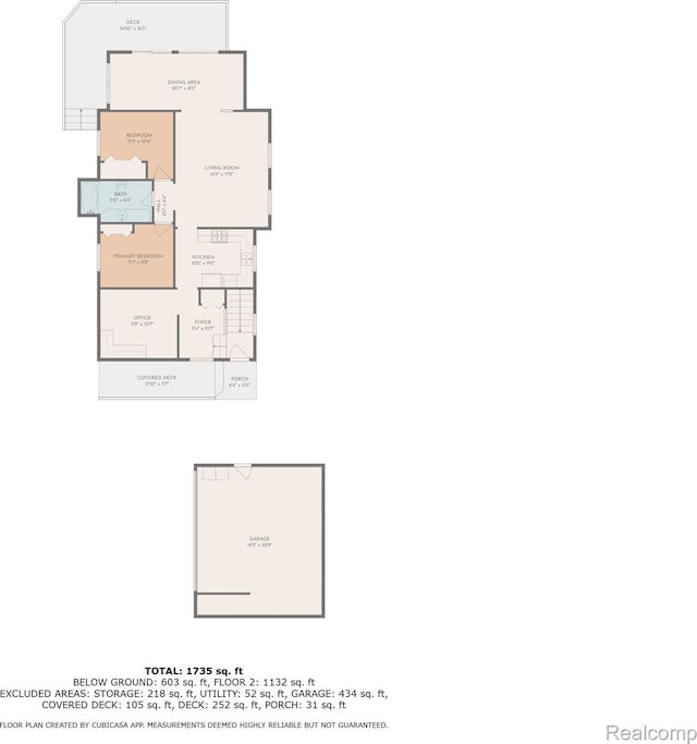 4030 Rollins Ave, Waterford, MI 48329 - view of property floor plan