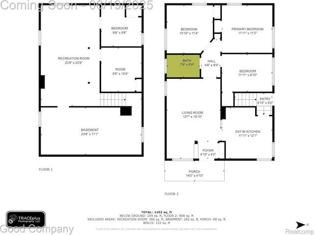 3979 Royal Ave, Berkley, MI 48072 - view of property floor plan