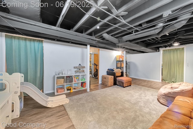 3979 Royal Ave, Berkley, MI 48072 - finished basement with wood finished floors