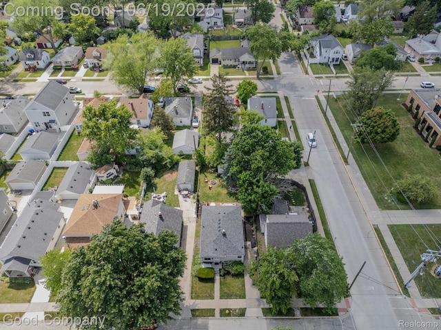 3979 Royal Ave, Berkley, MI 48072 - aerial view of property's location with nearby suburban area