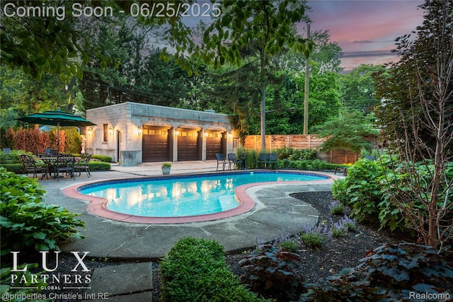 2150 Iroquois St, Detroit, MI 48201 - view of swimming pool featuring a patio