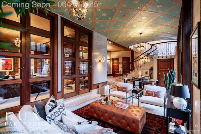 2150 Iroquois St, Detroit, MI 48201 - community lobby with stairway