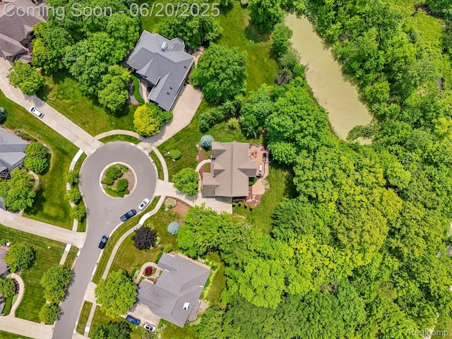 23736 Point O Woods Ct, South Lyon, MI 48178 - bird's eye view