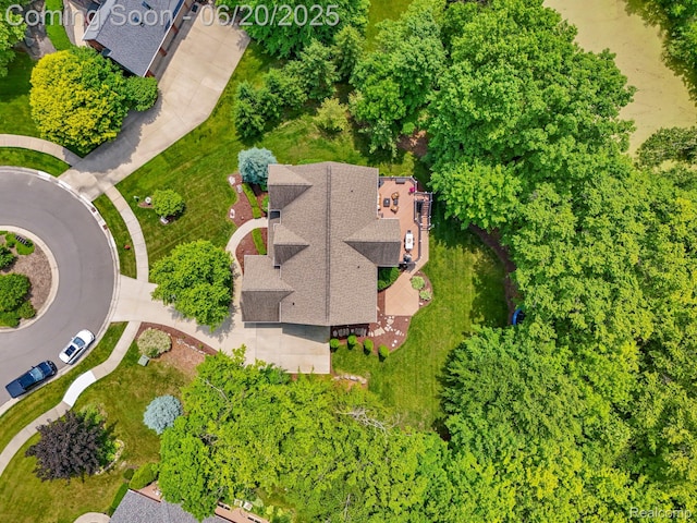 23736 Point O Woods Ct, South Lyon, MI 48178 - drone / aerial view