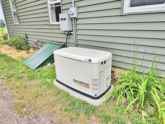 350 S Catalpa Ave, White Cloud, MI 49349 - exterior view of a power unit and a bulkhead entry