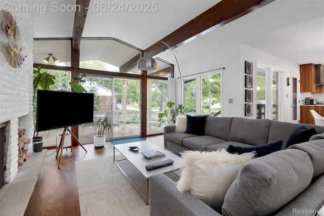 6895 Cedarbrook Dr, Bloomfield Hills, MI 48301 - living room featuring wood finished floors