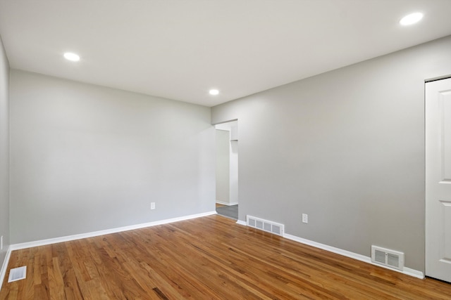 7710 Pelham Rd, Taylor, MI 48180 - spare room featuring wood finished floors and recessed lighting