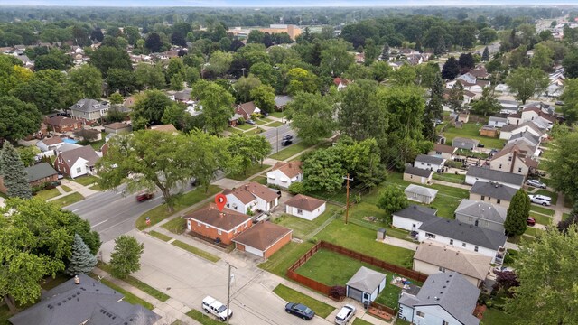 7710 Pelham Rd, Taylor, MI 48180 - aerial view of residential area