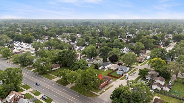 7710 Pelham Rd, Taylor, MI 48180 - aerial perspective of suburban area