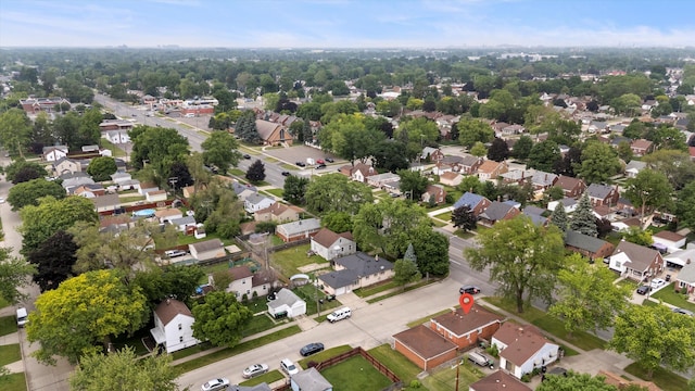 7710 Pelham Rd, Taylor, MI 48180 - aerial perspective of suburban area
