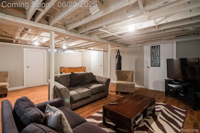 55 Oakdale Blvd, Pleasant Ridge, MI 48069 - living room with wood finished floors