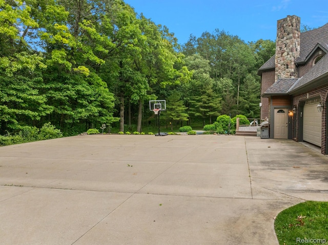 429 Hawk High Hill Rd, Metamora, MI 48455 - view of patio / terrace with driveway and a wooden deck