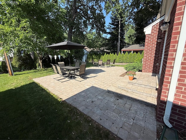 23540 Wilson Ave, Dearborn, MI 48128 - view of patio with outdoor dining space