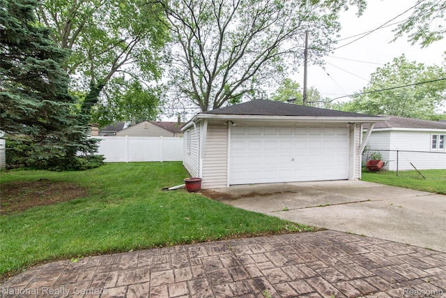 2139 Pagel Ave, Lincoln Park, MI 48146 - view of detached garage