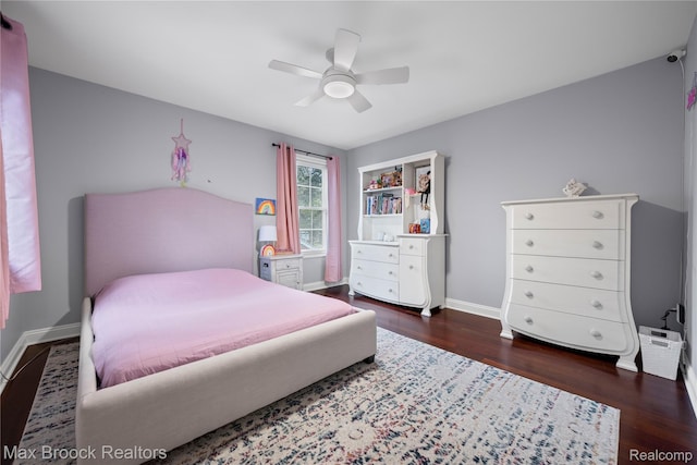 2534 Buckingham Ave, Birmingham, MI 48009 - bedroom featuring wood finished floors and ceiling fan