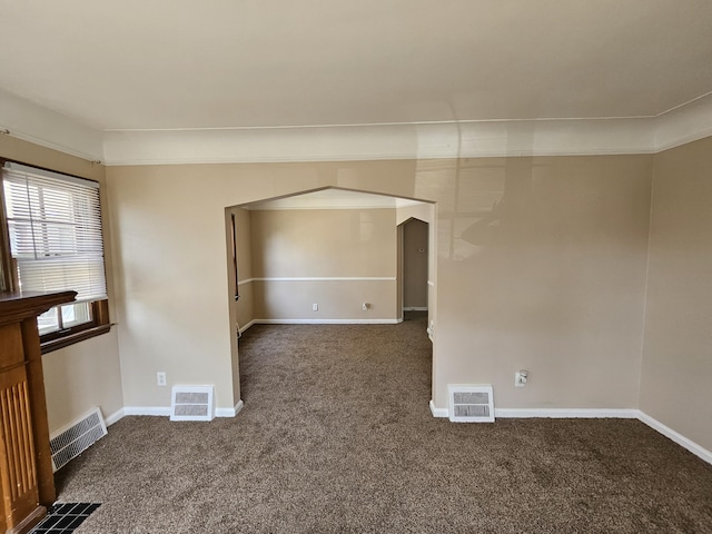 18242 Mendota St, Detroit, MI 48221 - empty room with carpet flooring and baseboards