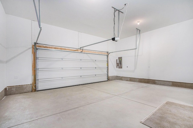 994 Harbor Dr E, Saint Joseph, MI 49085 - garage with electric panel and a garage door opener