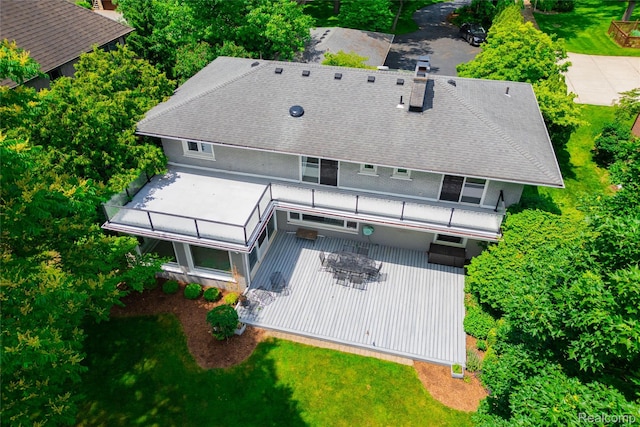 19891 Parke Ln, Grosse Ile, MI 48138 - view from above of property