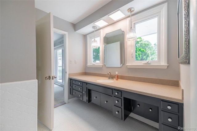 19891 Parke Ln, Grosse Ile, MI 48138 - bathroom featuring vanity