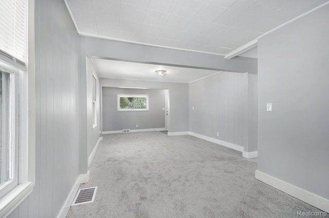 38 E Ypsilanti Ave, Southfield, MI 48340 - empty room with carpet and wooden walls