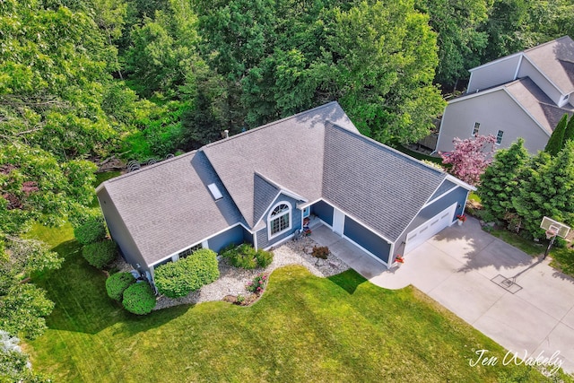 278 Caravan Rd, Norton Shores, MI 49441 - aerial view of property and surrounding area