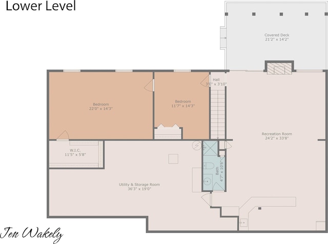 278 Caravan Rd, Norton Shores, MI 49441 - view of room layout