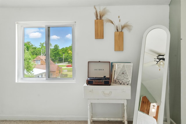 8368 N 46th St, Augusta, MI 49012 - sitting room with carpet floors and baseboards