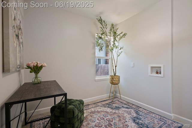 2755 Royal Ave, Berkley, MI 48072 - living area with baseboards