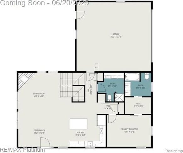 3199 N Loop Ct, Middleville, MI 49333 - view of home floor plan