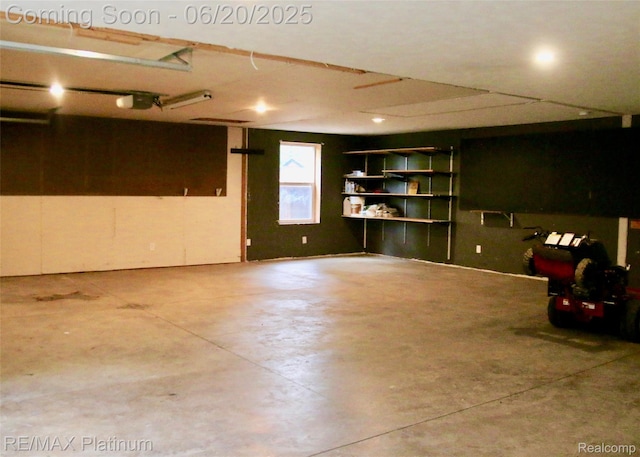 3199 N Loop Ct, Middleville, MI 49333 - garage with a garage door opener