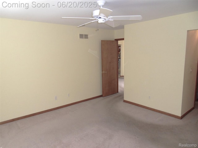 2791 Lochmoor Blvd Unit 21, Lake Orion, MI 48360 - carpeted empty room with a ceiling fan and baseboards