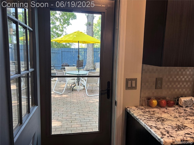 4817 Hickory Dr, Highland, MI 48356 - view of doorway to outside