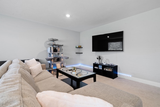 855 Cooks Crossing Dr SE, Byron Center, MI 49315 - living room with carpet flooring and recessed lighting