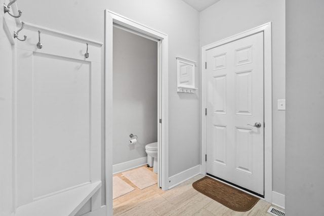 855 Cooks Crossing Dr SE, Byron Center, MI 49315 - bathroom featuring wood finished floors and a shower