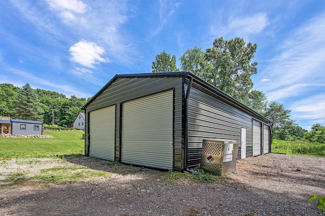8041 Donovan Rd, Dexter, MI 48130 - view of detached garage