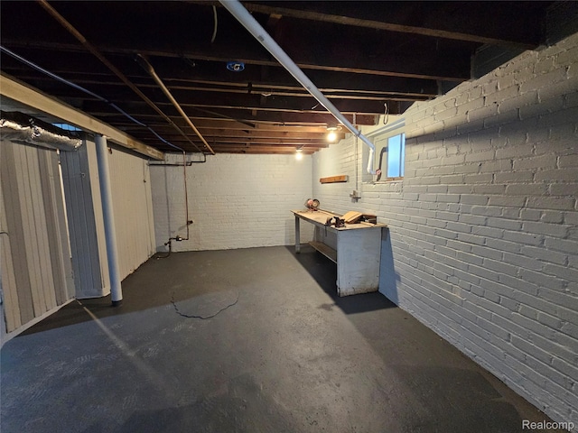 12645 Cloverlawn St, Detroit, MI 48238 - view of unfinished basement