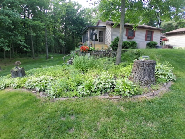 5397 E 80th St, Newaygo, MI 49337 - view of grassy yard