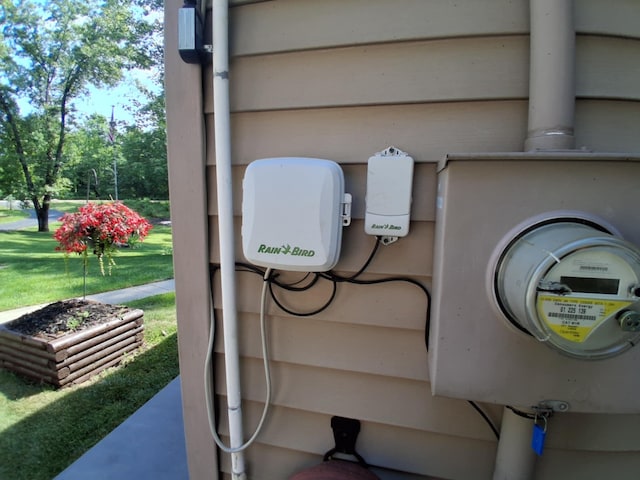 5397 E 80th St, Newaygo, MI 49337 - exterior view of electric meter