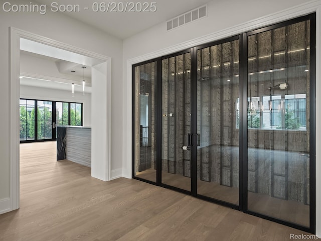 1120 Lyonhurst St, Birmingham, MI 48009 - wine room featuring wood finished floors and baseboards