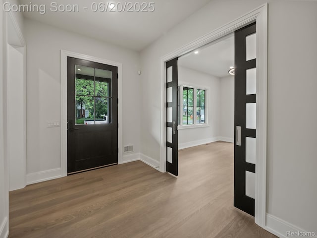 1120 Lyonhurst St, Birmingham, MI 48009 - foyer featuring wood finished floors and healthy amount of natural light