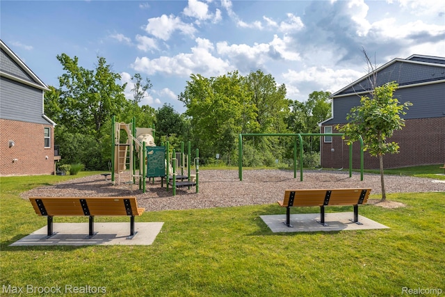 43629 Prospect Unit 102, Novi, MI 48375 - community jungle gym with a yard