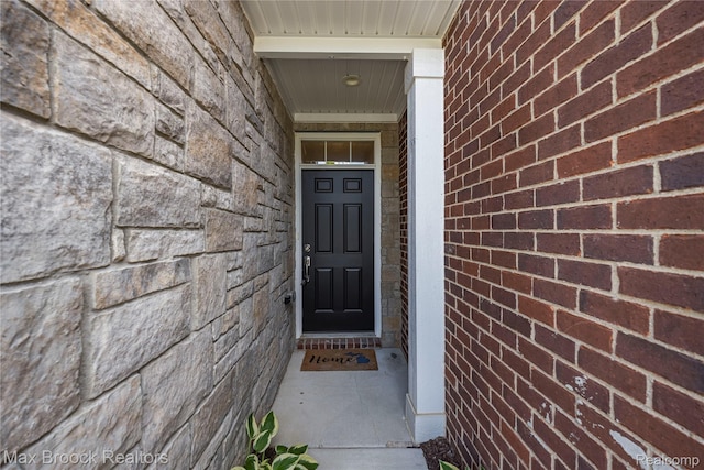 43629 Prospect Unit 102, Novi, MI 48375 - entrance to property with stone siding