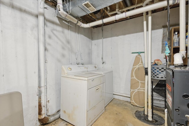 857 Kalamazoo St, South Haven, MI 49090 - washroom with separate washer and dryer