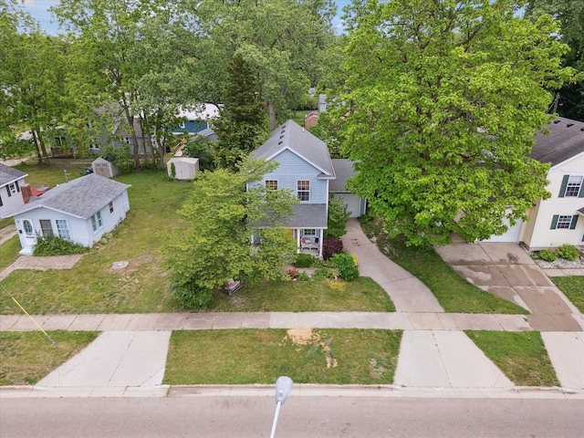 857 Kalamazoo St, South Haven, MI 49090 - view from above of property