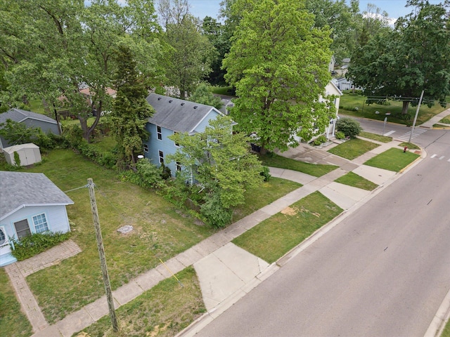 857 Kalamazoo St, South Haven, MI 49090 - bird's eye view of a tree filled landscape