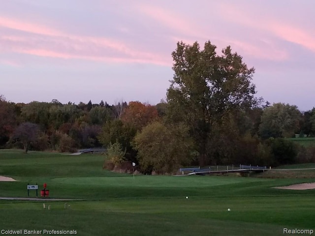 6087 Davison Rd, Byron, MI 48509 - surrounding community featuring golf course view and a yard