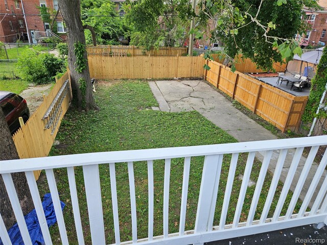 4294 W Buena Vista St, Detroit, MI 48238 - view of yard